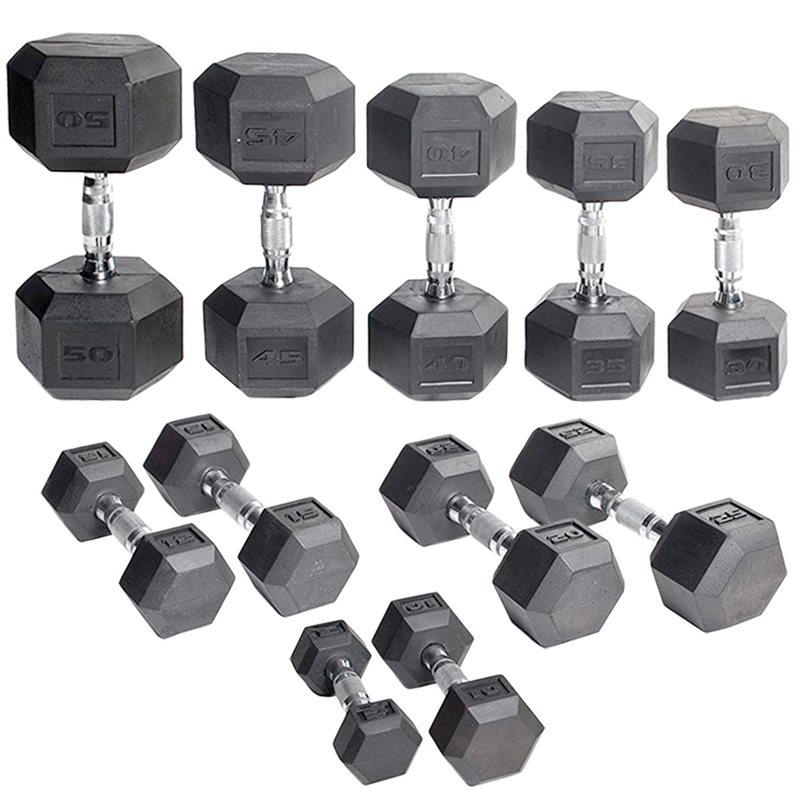 Bars, dumbbells and equipment