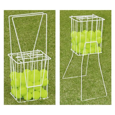 Tennis ball basket