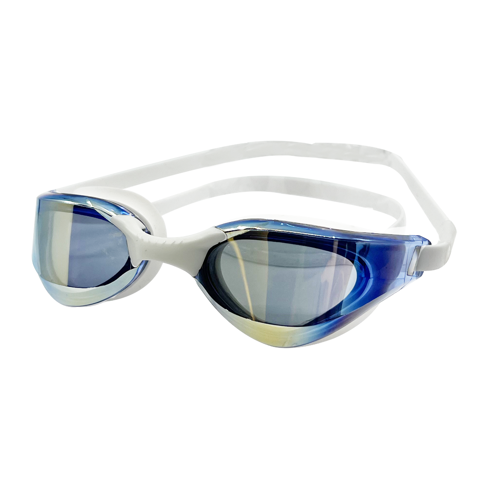 Lunettes SUNBAY, mirroir, protection UV, SR, blanc