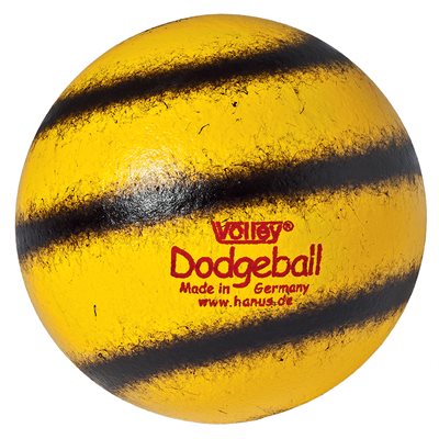 Volley® Polyurethane-Covered High-Density Foam Dodgeball, 6" (16 cm)