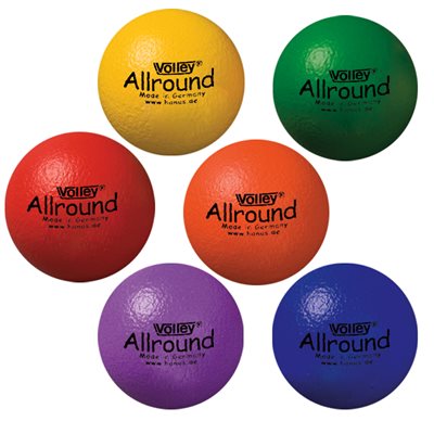 Ens. de 6 ballons Volley® haut rebond robustes, 7"