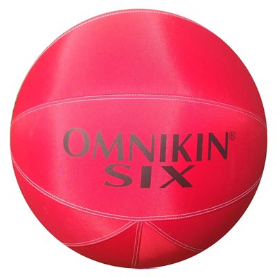 Red Omnikin® «Six» Ball, 18" (46 cm)