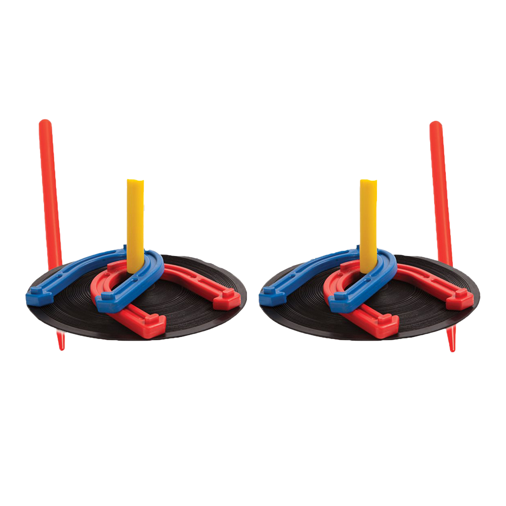 Rubber horseshoe set