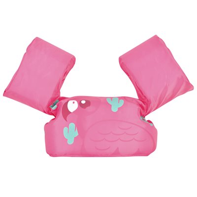 Gilet de flottaison avec bras pour enfant, Flamingo