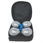 Scaup® Petanque Set with 73 mm Balls 