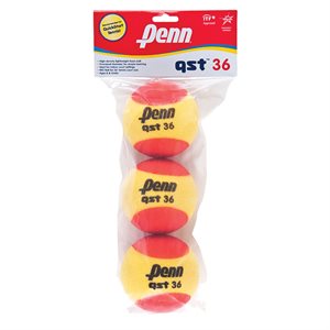 Junior 8 & Under Penn QST 36 OVERSIZED Foam Tennis Balls