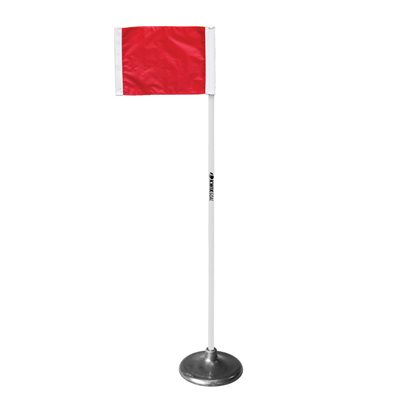 4 turf corner flags 60"