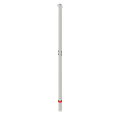 Double Zinc-Covered Steel Badminton Post, 1,9" (5 cm)