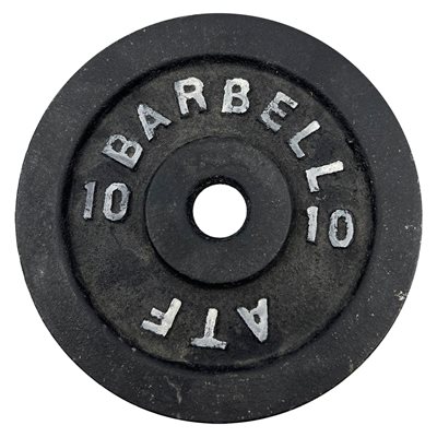 Plaque pour barre standard, 10 lb