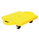 Scooter board w / handles, round castors