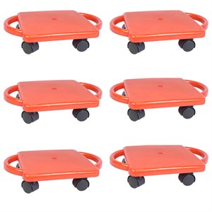 6 scooter boards with handles