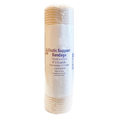 Bandage élastique 6"x5 verges