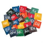 Ensemble de 26 sacs de particules avec lettres