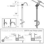 Complete Anchor System for Outdoor Soccer Goal