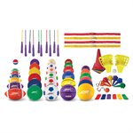 Set of 100 Items for School Daycare with Carrying Bags