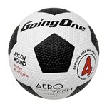 White Going One® «AeroTech» Rubber Soccer Ball