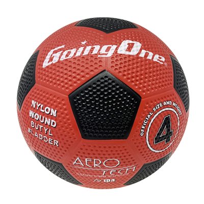 AEROTECH Soccer Ball, Red, # 4 or 5