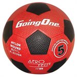 Ballon de soccer en caoutchouc Going One® «AeroTech» rouge