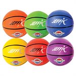 Unicolor Exterior Recreational Rubber Basketball