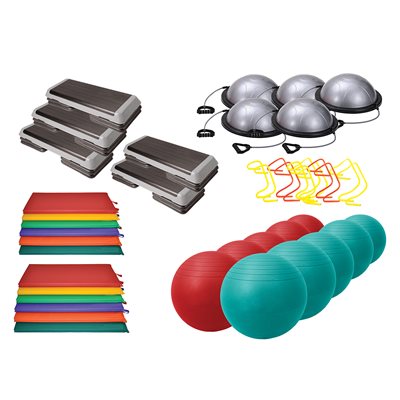 Set of 68 training items, high school