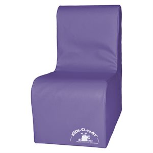 Foam chair for 1 child, purple