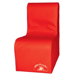Foam chair for 1 child, Red