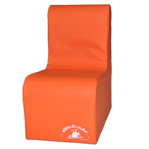 Foam chair for 1 child, blue