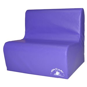 Foam chair for 2 children, Blue