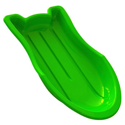 Single rider toboggan