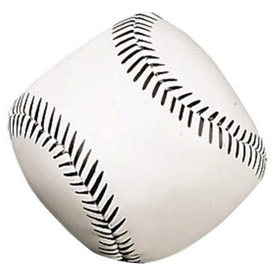 Soft and light vinyl baseball