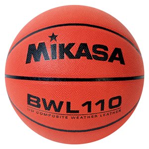 Ballon de basketball Mikasa, cuir composite