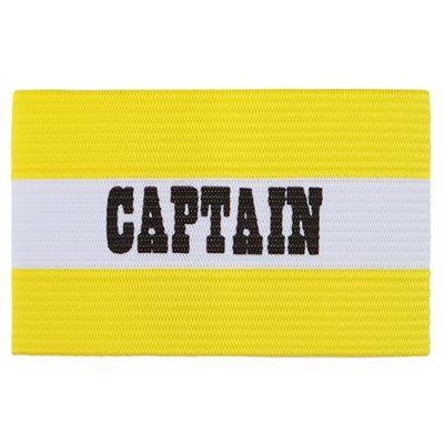 Brassard de capitaine pour adulte, jaune