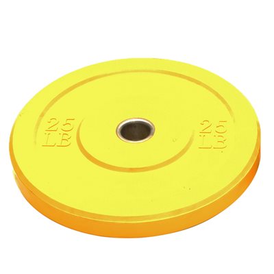 Colored bumper plate