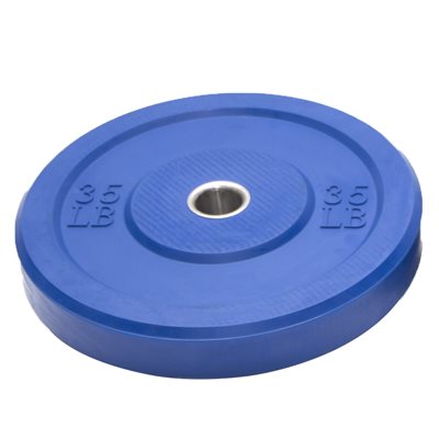 Colored bumper plate