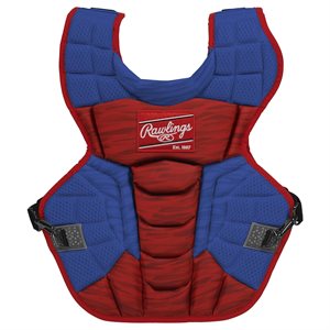 Plastron de receveur Rawlings® «Velo 2.0», 39 cm (15,5")