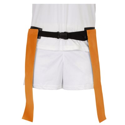 Double Orange Flags Flag Football Belt