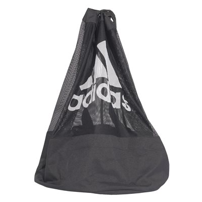 Adidas® Black Mesh Ball Bag, Capacity of 15 Balls, 20 x 29" (51 x 74 cm)