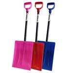 Poly & steel snow shovel