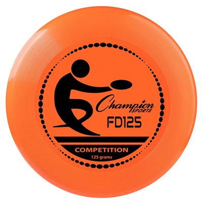 Competition plastic disc