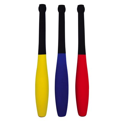 Set of 3 Foam Juggling Pins