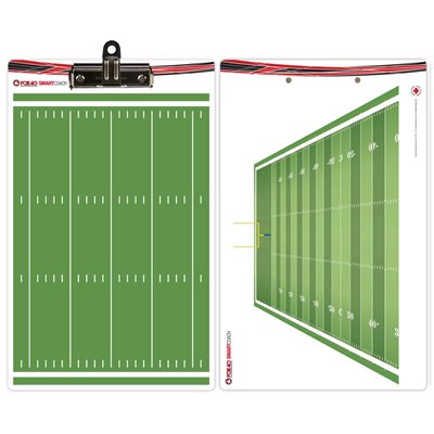 Tableau de jeu Fox40® «Smartcoach Pro», football, 25,5 x 40 cm (10 x 16")