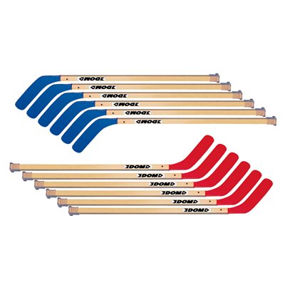 12 bâtons de hockey DOM Gain, 42"