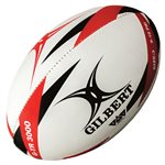 Ballon de rugby d'entraînement en caoutchouc Gilbert® «G-TR3000»