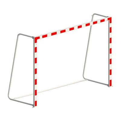 Foldable Painted Steel Handball Goals, 5' x 7'