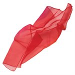 Foulard de jonglerie rouge, 66 cm (26")