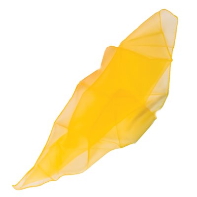 Foulard de jonglerie, 26", jaune