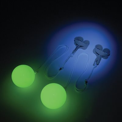 Pair of phosphorescent pois