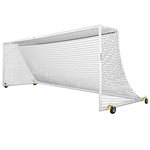 Pair of Kwik Goal® «European Club» Deluxe Senior Soccer Goals, Round Posts, 8' x 24' x 3' x 8.5'