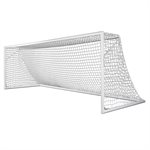 Pair of Kwik Goal® «Fusion» Senior Soccer Goals, Round Posts, 8' x 24' x 3' x 8'