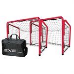 Pair of Exel® Foldable Floorball Goals with Carrying Bag, 16 x 23.5" (38 x 58 cm)